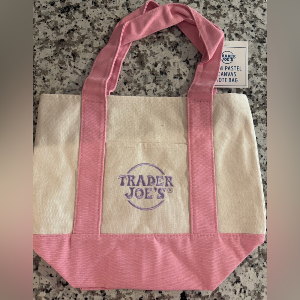 Trader Joe’s Limited Edition Tote Bag in Pink